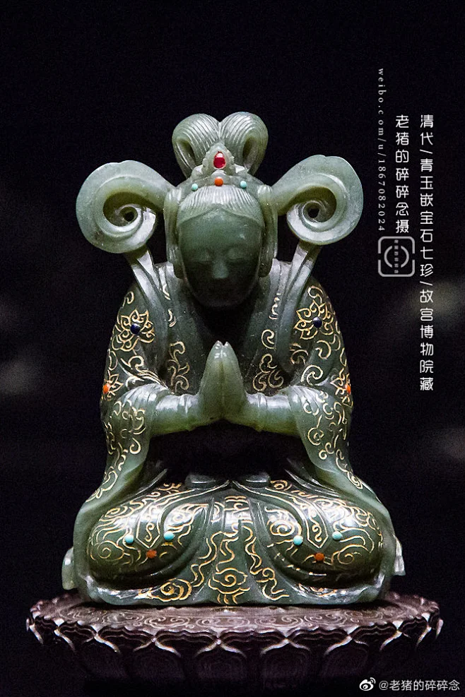 实拍文物｜五欲供和七政宝-花瓣网