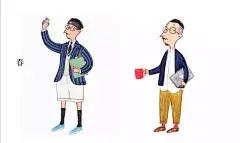 萌萌画风教你雅痞穿搭，INS华人画家用插画分享时下最潮型男搭配_网易订阅