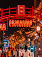 贡街，绝对称得上合肥的宝藏街区，宋潮古风建筑，红色处处氛围，这里真的很有烟火气,快来一起打卡吧！