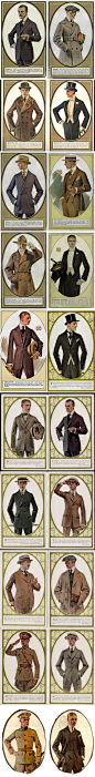 【J.C Leyendecker为Kuppenheimer Clothing绘制的服装广告】