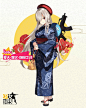#少女前线# #新到物资前瞻# 亲爱的指挥官们，今天为大家带来最后一套和风装扮，G36C的“夏天·烟火·向阳之诗”！本套装扮带有live2d效果，同样在26日开启的“朝颜夕梦”采购主题中可以获取！身着浴衣的娇小少女害羞地低下头，发丝滑落的间隙中露出白皙的肌肤……一颦一笑都那样让人心动，实在无法抗拒她 ​​​​...展开全文c
