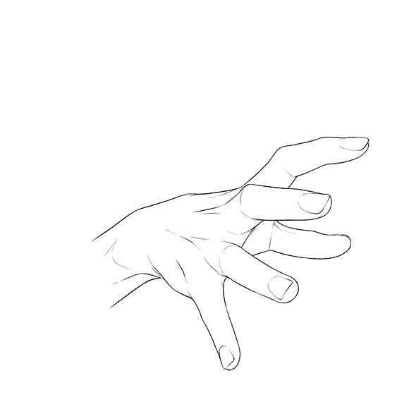 【图片】插画手是最难画的部分，有了这些线...