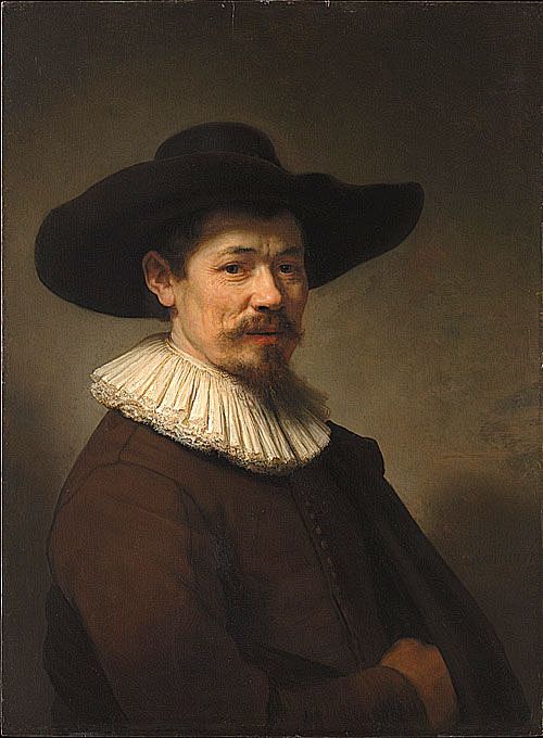 伦勃朗《赫尔曼肖像》图片_油画人物-荷兰...