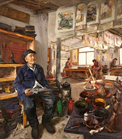 饭后一个梨采集到名画