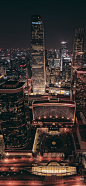 城市夜景壁纸｜整个城市发着光，温暖每个角落夜归的人-今日头条