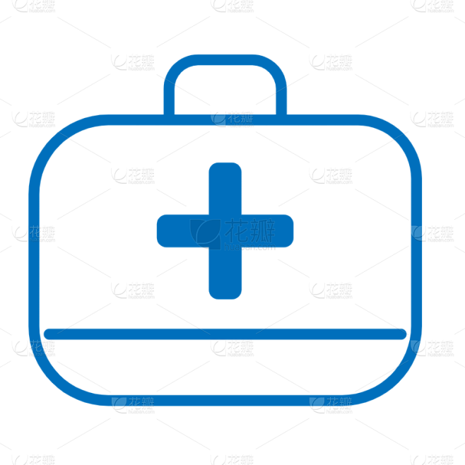 ICON-矢量医疗图标-医疗箱