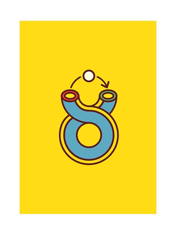 卡通几何图形文字设计创意文本艺术字设计阿拉伯数字8braclasstext