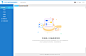后台OA欢迎效果图_黄倩_68Design