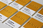 Yellow Colored Business Cards (27)