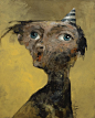 artwork artist portrait canvas acrylic fine art