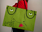 Bolsa de papel creativa-gafas: