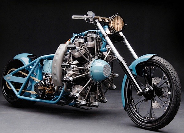 Airplane engine bike