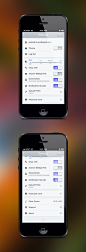 form 表单设计 Gorgeous iOS client for CloudApp - Cloudier App designed by Jackie Tran form #界面#