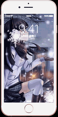 miku 初音 大和 舰 加藤惠 东方 灵梦 五更琉璃 黑猫 动态 锁屏 壁纸