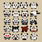 熊猫达达表情UI设计