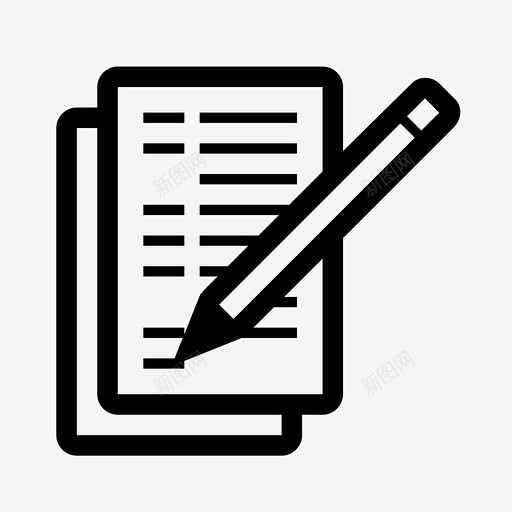 表格报名登记表图标 标志 UI图标 设计图片 免费下载 页面网页 平面电商 创意素材