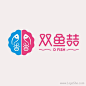 双鱼喆甜品Logo设计