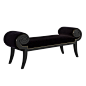 One Fifth Klismos Bench - Chaises / Settees - Furniture - Products - Ralph Lauren Home - RalphLaurenHome.com