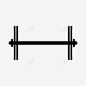 杠铃健身健身房图标 标识 标志 UI图标 设计图片 免费下载 页面网页 平面电商 创意素材