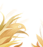 手绘水彩芦苇丛植物透明背景免抠PNG图案 装饰PS设计合成素材 (56)