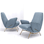 Italian Modernist Armchairs 2