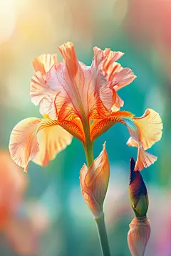 植物玉蝉花花卉鸢尾花朵图片摄影图