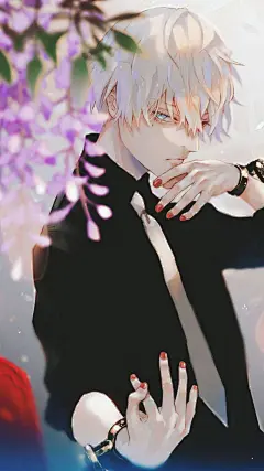 动漫人物手绘，二次元少年「金木研小天使壁纸」错的不是我，而是这个世界-