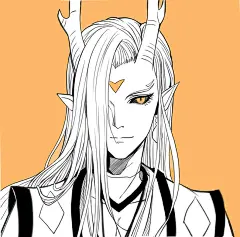 阴阳师手游 同人图 插画 壁纸 | 【一目连x般若】头像福利❤ | 半次元-第一中文COS绘画小说社区