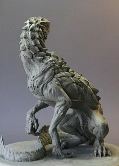 Galiguana, Jorge Norgaard : Personal maquette project. 

13' tall. Chavant Clay medium!
