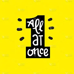 一下子——激励人心的名言。手绘字体。青年俚语、习语。打印励志海报，t恤，袋子，杯子，卡片，传单，贴纸