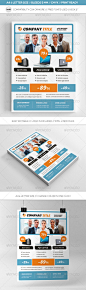 Modern Business Commerce Flyer Template A4-Letter - GraphicRiver Item for Sale