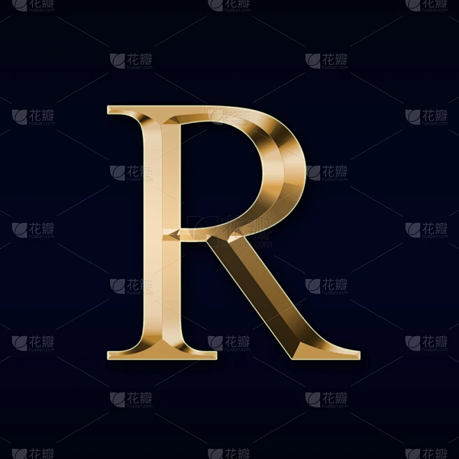 英文字母r,黄金,信函,红色背景,学龄前,字母,字典,字母表次序,绘画插图,符号素材-花瓣网