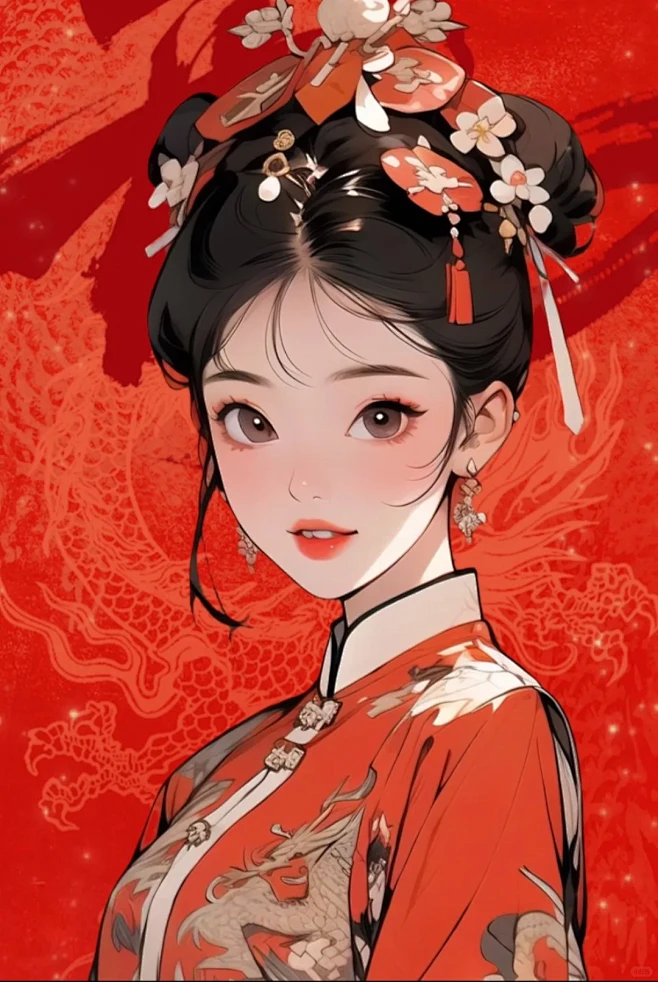 震惊！这次ai做人咯！凑个九图来混更～