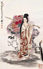 一位创作“小人书”的“大画家”（120幅）_刘旦宅 : 解放后，刘旦宅在家乡已小有名气，1951年到上海，为私营大中国图画出版社画书籍插图、教学挂图等，亦作连环画。 一生给世人留下很多作品，1953年他完成了首部连环画“马专员审案”，1954年第…