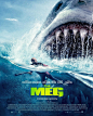 《巨齿鲨》新海报杰森斯坦森鲨口逃生 人类大战史前巨兽 8月10日中美同步上映 – Mtime时光网