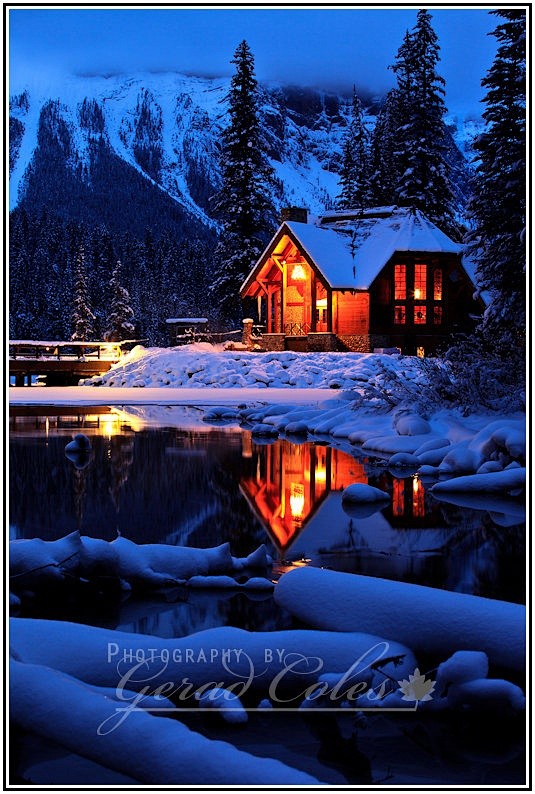 Canada. Cozy winter ...