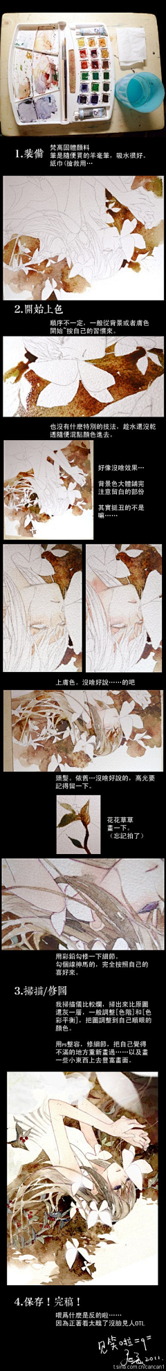 Rainbow-AK采集到手绘教程