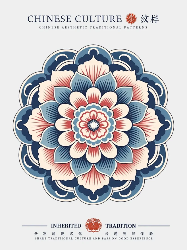 中国传统纹样｜花卉纹样