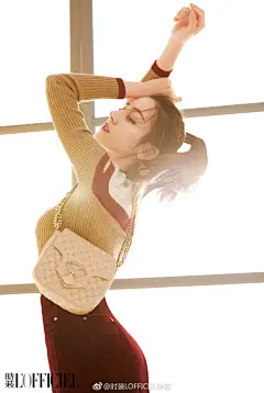 包邮预售【赠迪丽热巴高清海报*2+明信片*2】L’OFFICIEL时装杂志2017年11月 封面迪丽热巴 内页范冰冰！-tmall.com天猫