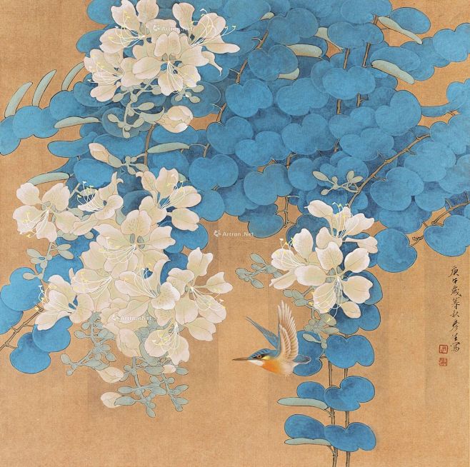 周彦生工笔花鸟