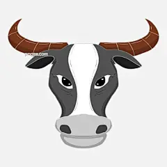 灰色的斗牛牛头插画图片大小2000x2000px 图片尺寸423.87 KB 来自PNG搜索网 pngss.com 免费免扣png素材下载！斗牛装饰#卡通牛头#卡通手绘#牛头插画#牛头装饰#手绘牛头#
