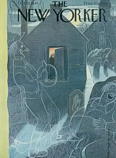 可爱又幽默！《纽约客》杂志插画封面设计 - 优优教程网