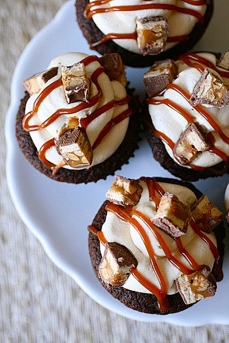 snickers cupcakes | ...