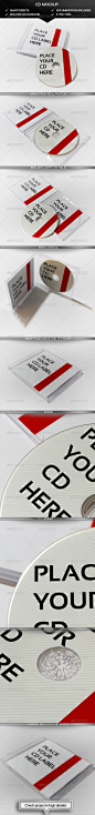 CD Realistic Mockup光盘碟面盒子包装模型素材贴图模板源文件-淘宝网