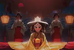 手绘速剪！细腻光影质感的古风插画