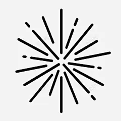 烟花爆竹新年除夕图标高清素材 标志 设计图片 页面网页 平面电商 创意素材 png素材