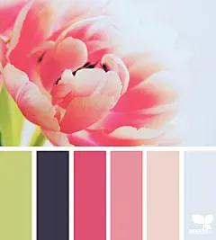 Flora Hues | Design Seeds : { flora hues } image via: @marjamatkalla