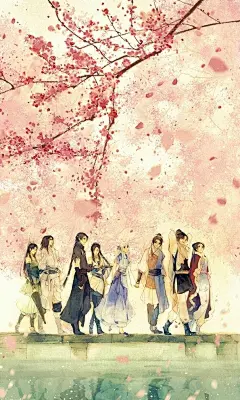 美好如斯，情溢苍穹。#漫画 古风#