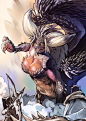 __nergigante_monster_hunter_and_1_more_drawn_by_miao_jiangyou__sample-8e70fc23cc7a3ff2f90e7f9255c83c58.jpg (850×1200)