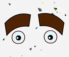 卡通手绘眼睛表情免抠素材_新图网 https://ixintu.com 人物脸部眼睛 傻 卡通 呆 彩绘 手绘 眼睛 表情 装饰